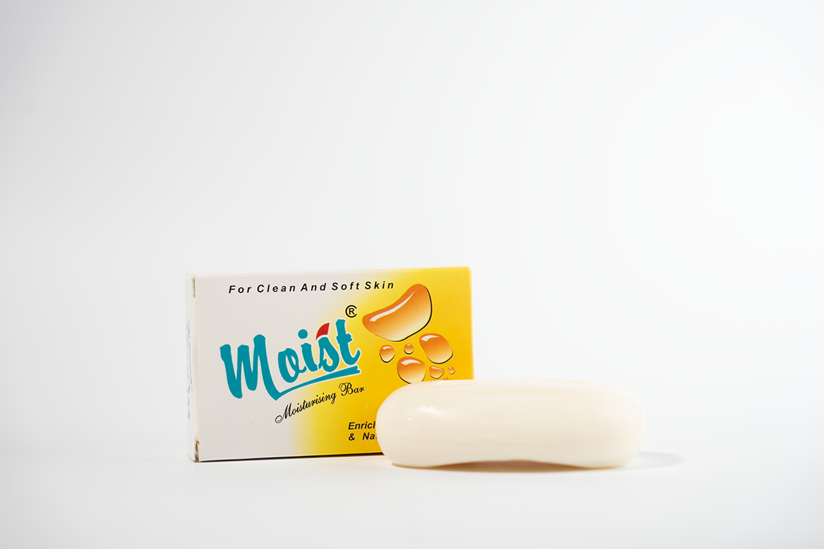 Moist Moisturising Soap for Clean & Soft Skin 75gm