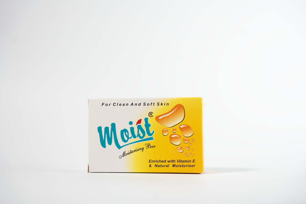 Moist Moisturising Soap for Clean & Soft Skin 75gm