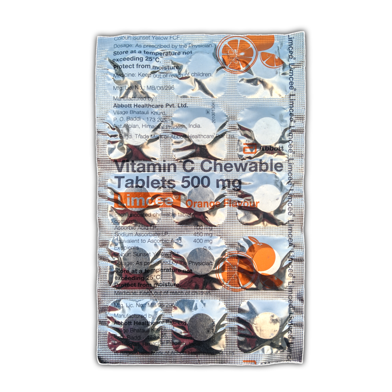 Limcee 500mg Orange Chew Tab 15 S Prem Medical