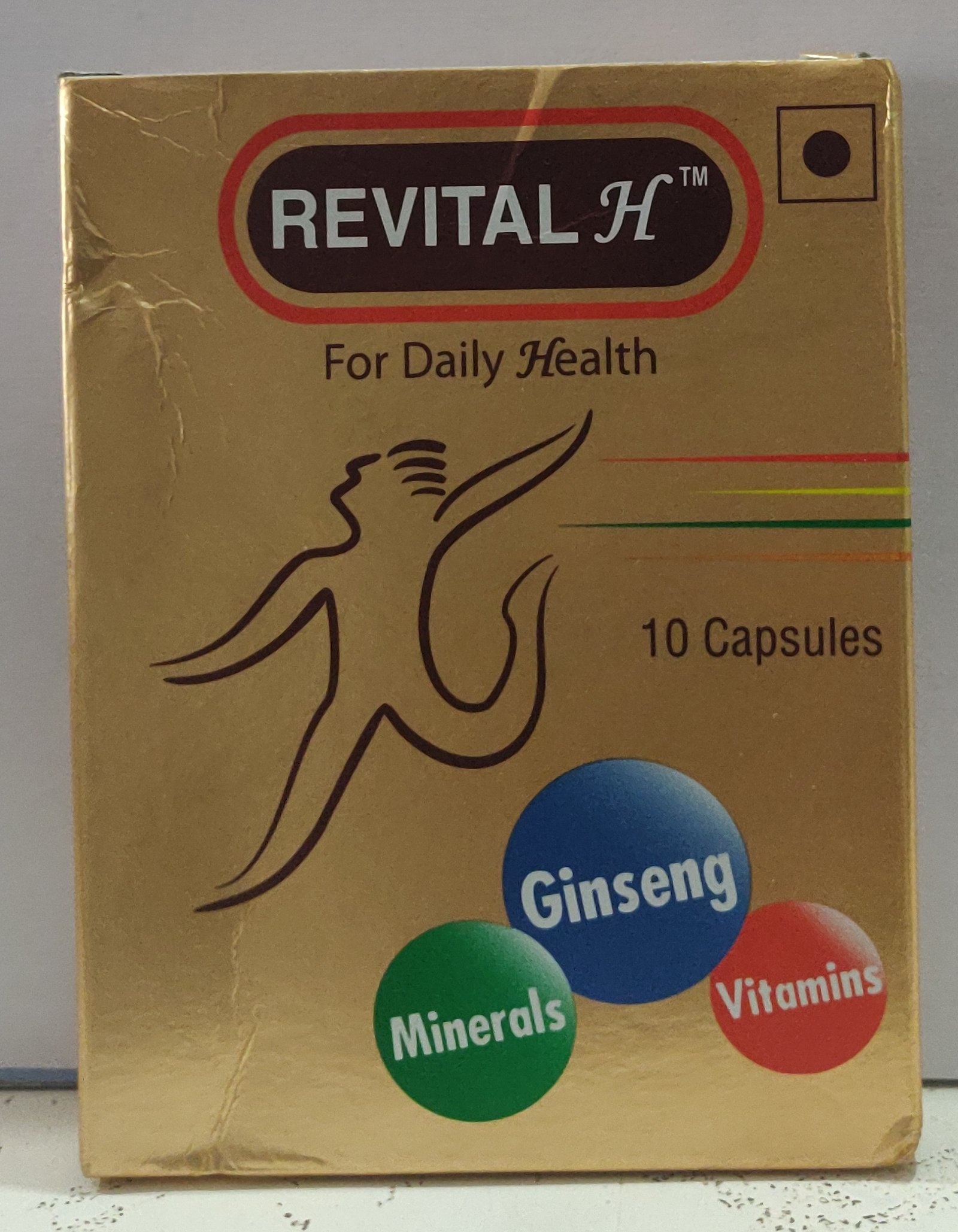 Revital H Daily Health Supplement 10 Capsules - Prem Medical