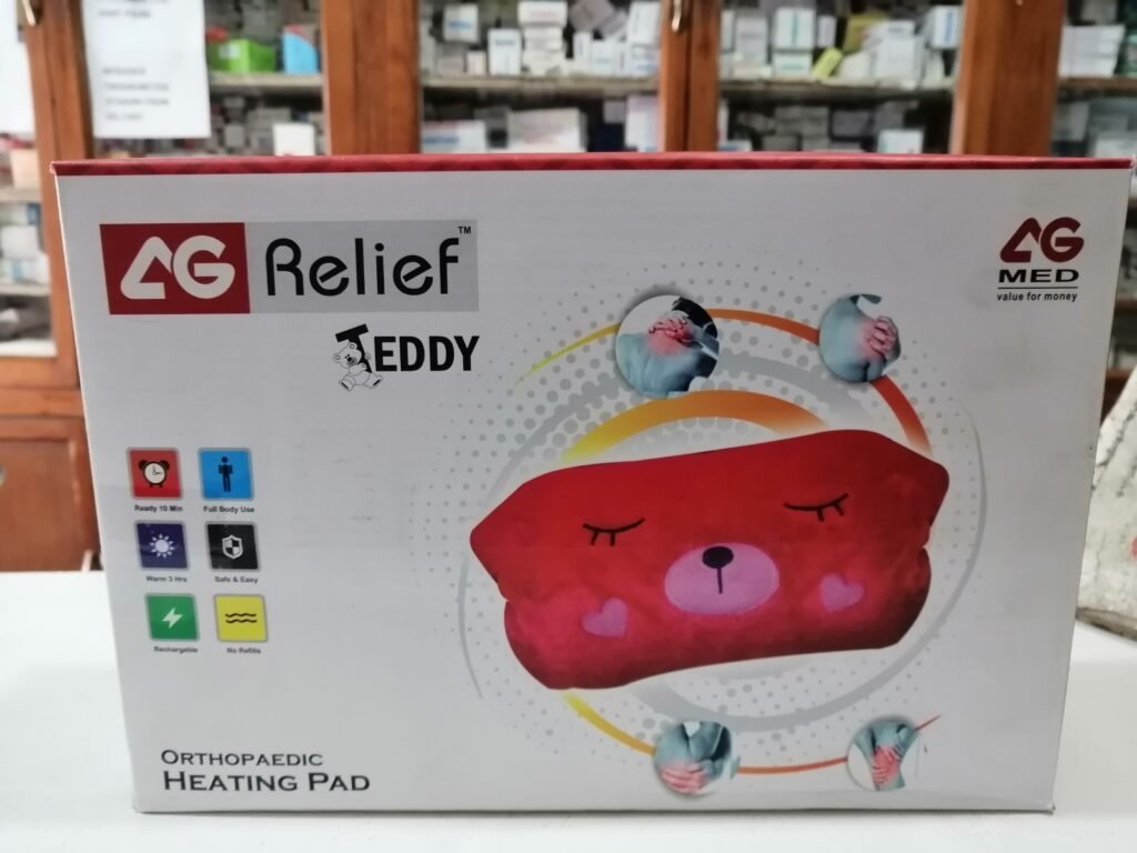 AG Relief Teddy Orthopaedic Heating Pad(Electric hot gel bottle)(perfect for winters) Prem Medical