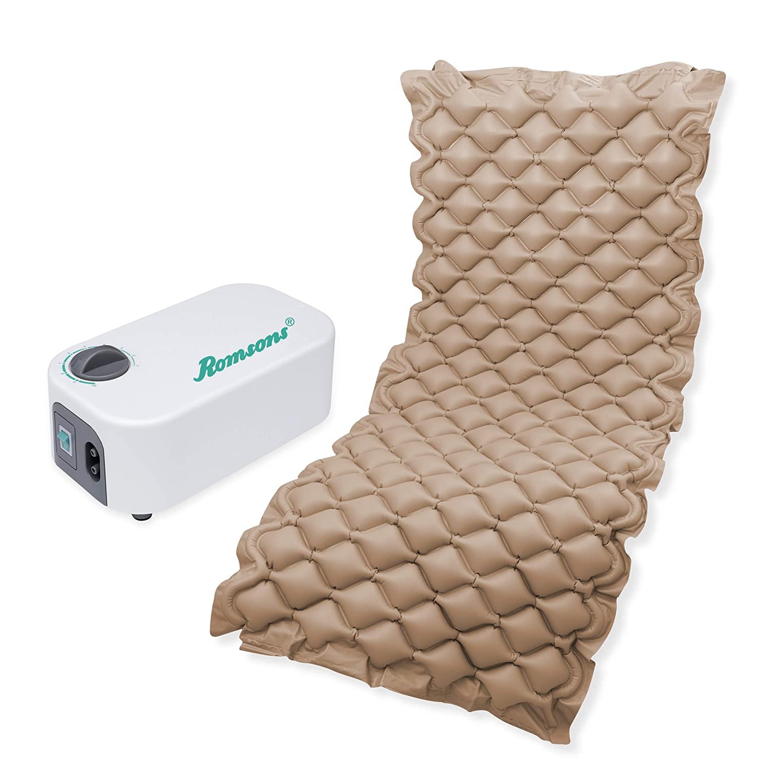 Romsons Nosor Anti-Decubitus Air Bed, Bed Sore Prevention Kit, Air pump and bubble mattress