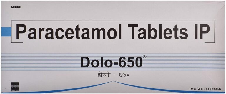 DOLO 650 MG STRIP OF 15 TABLETS - Prem Medical