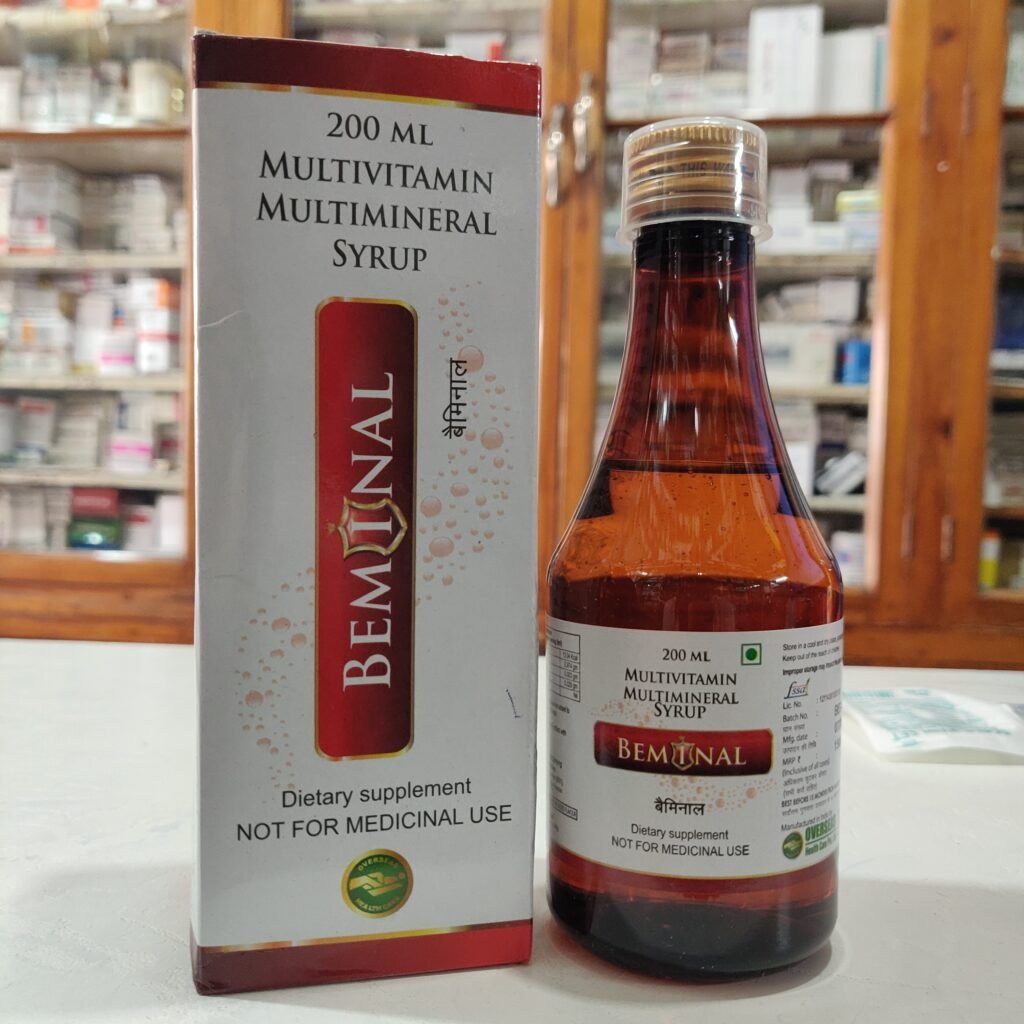 Beminal Multivitamin & Multimineral Syrup ( 200ml) Prem Medical