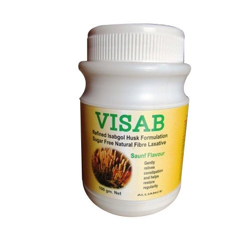 VISAB Isabgol Husk Formulation Natural Fibre Laxative (Saunf Flavour, sugarfree)