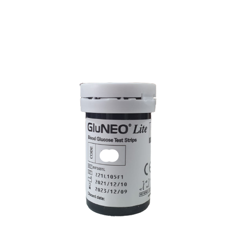 GluNeo Lite Blood Glucose Test Strips (50 Strips)