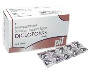 Diclofon-S Tablets (10 Tablets)