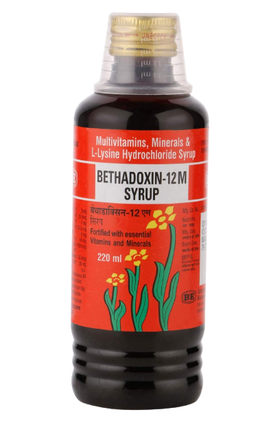 Bethadoxin -12 M Syrup 220ml