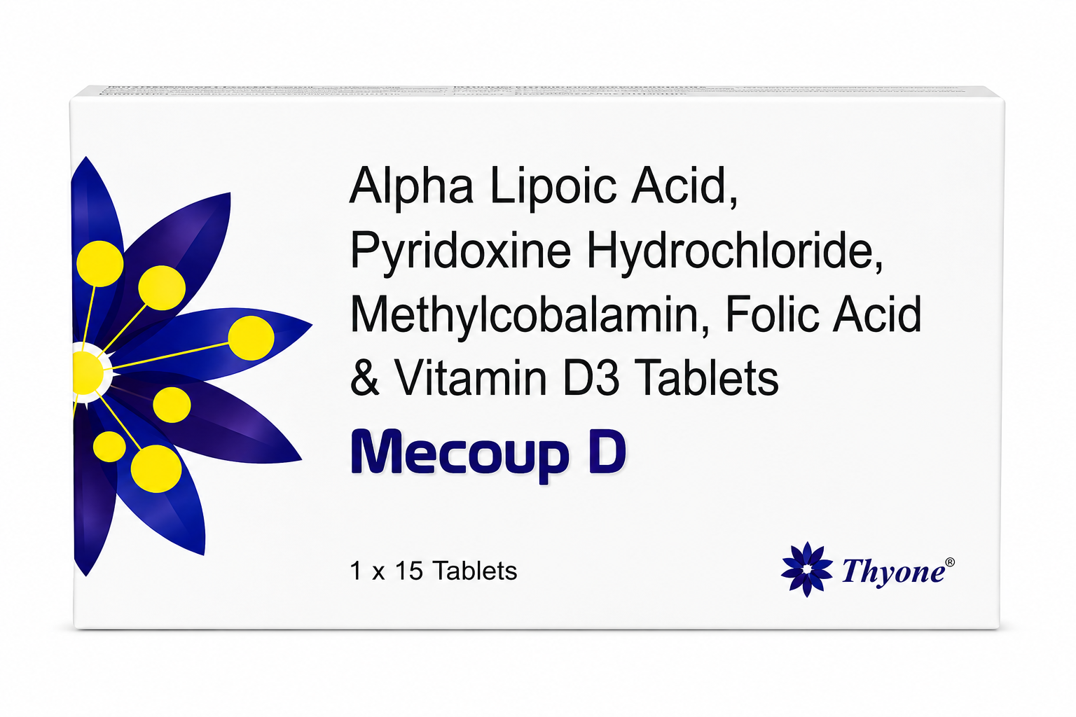 Mecoup D Tablet 15's