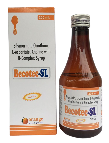 Becotec SL Sugar Free Syrup 200ml