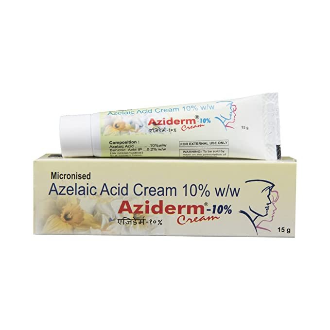 Aziderm 10% Cream 15gm