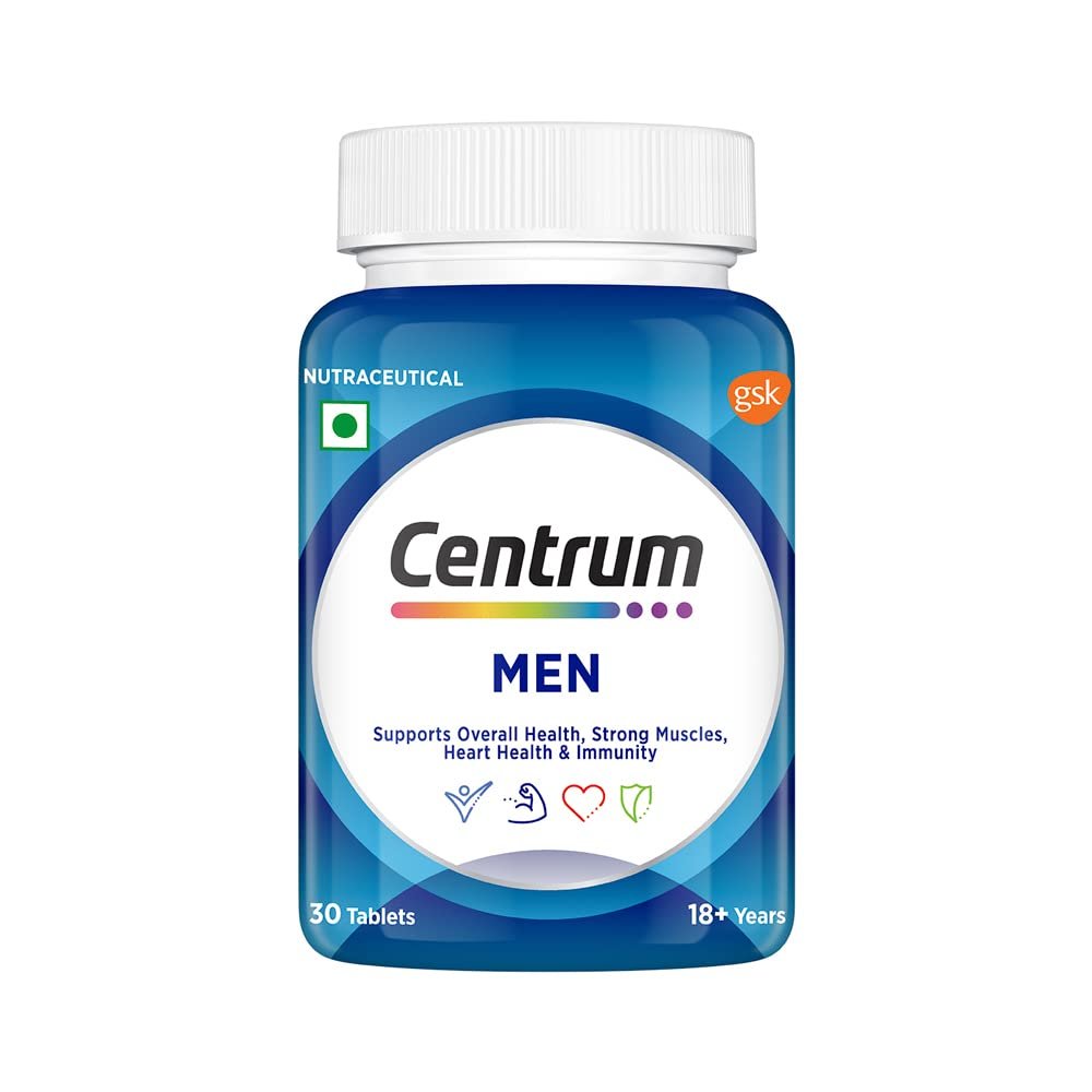 Centrum Men Supports Overall Health (Veg) World's No.1 Multivitamin