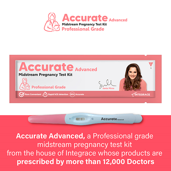 Accurate Advanced Midsream Pregnancy Test Kit