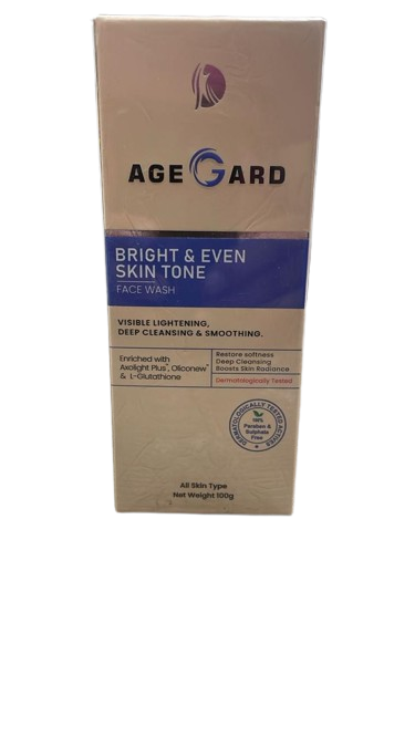Age Gard Bright and Even Skin Tone Face Wash 100gm