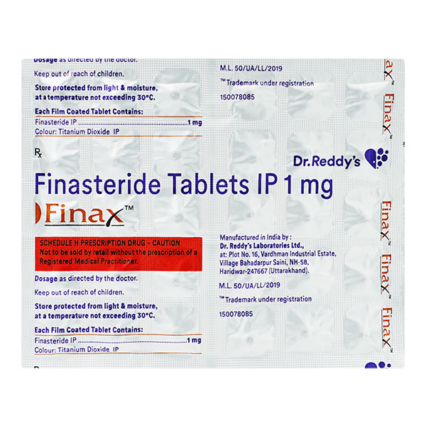 Finax Tablet 1mg 30's