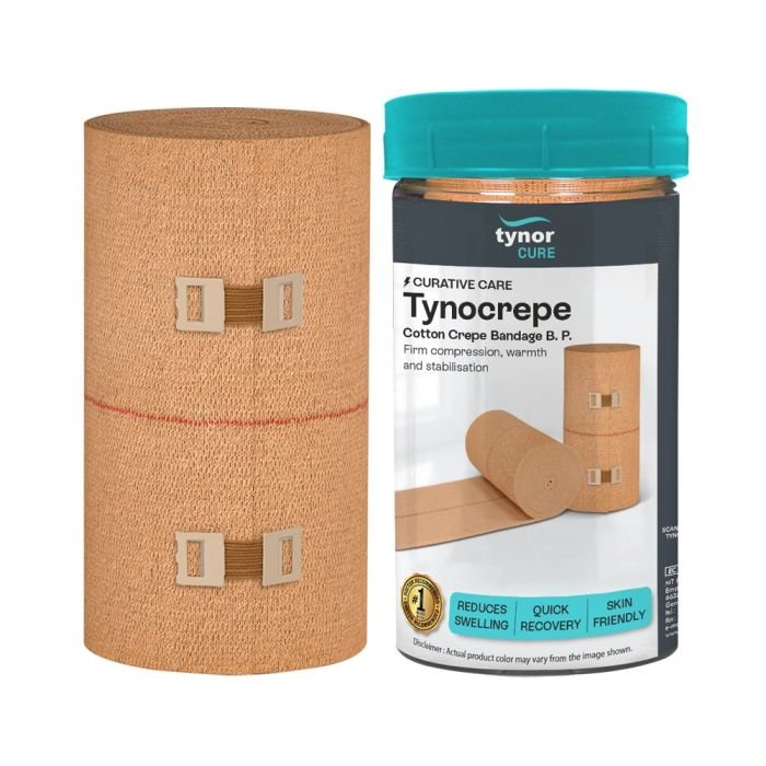 Tynor Tynocrepe Cotton Crepe Bandage Beige
