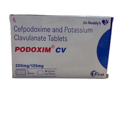 Podoxim CV 200 mg125 mg Tablet