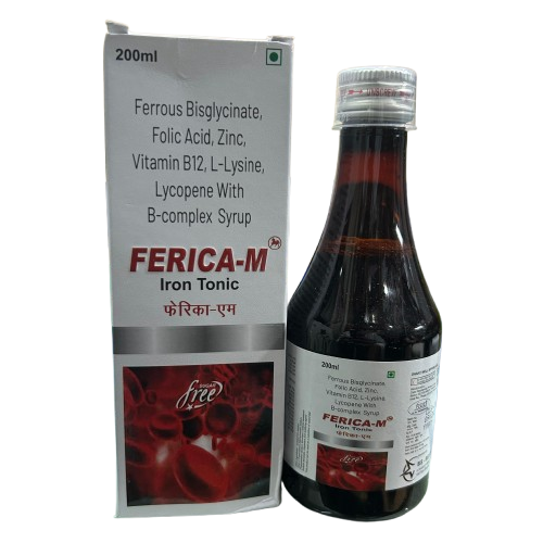 Ferica M Iron Tonic Syrup 200ml