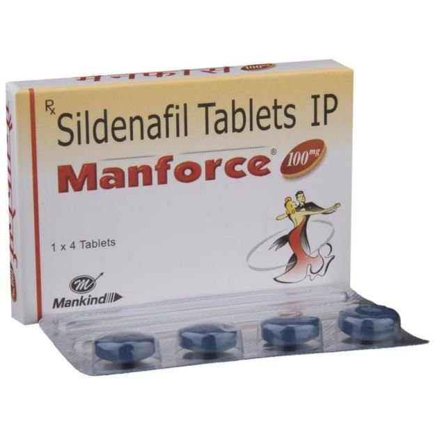 Manforce 100mg Tablet 4's