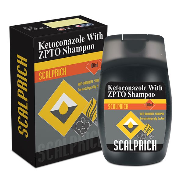 Scalprich Shampoo | Ketoconazole with ZPTO Shampoo 100ml