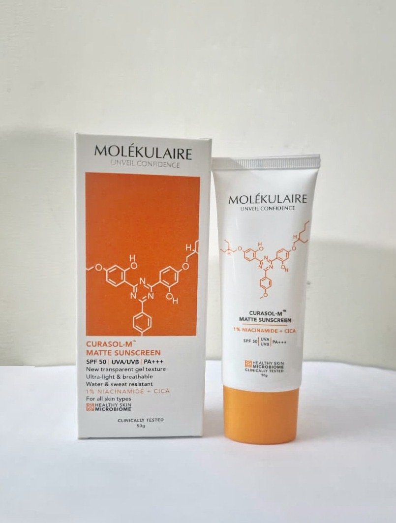 Molekulaire Curasol-M Matte Sunscreen 50gm