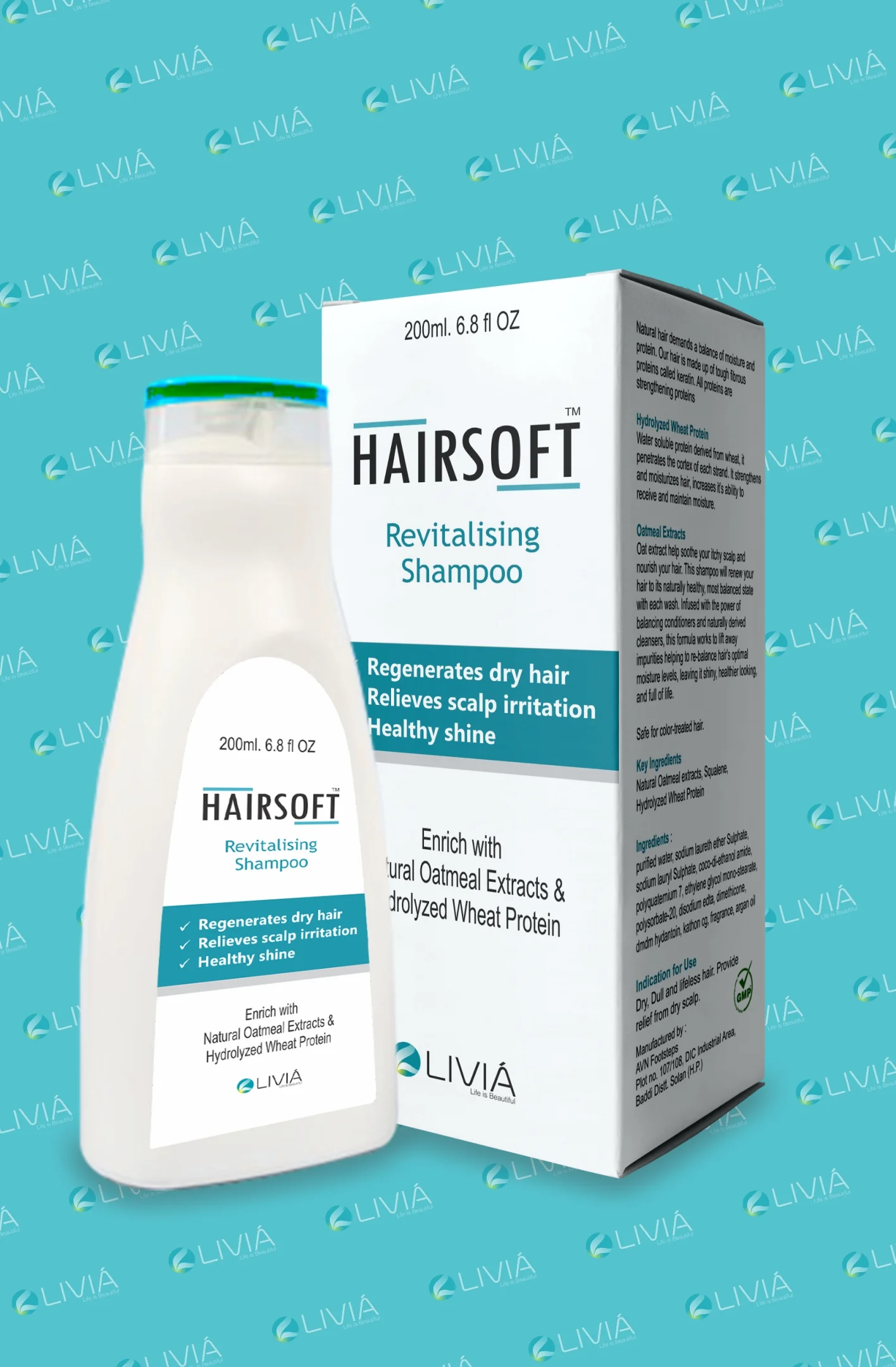 Hairsoft Revitalising Shampoo 200ml