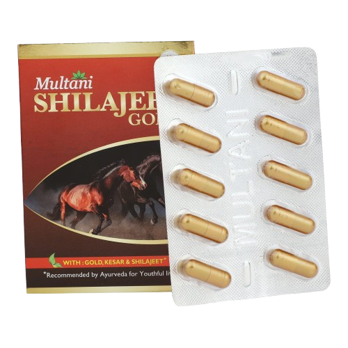 Multani Shilajeet Gold Capsule 10's