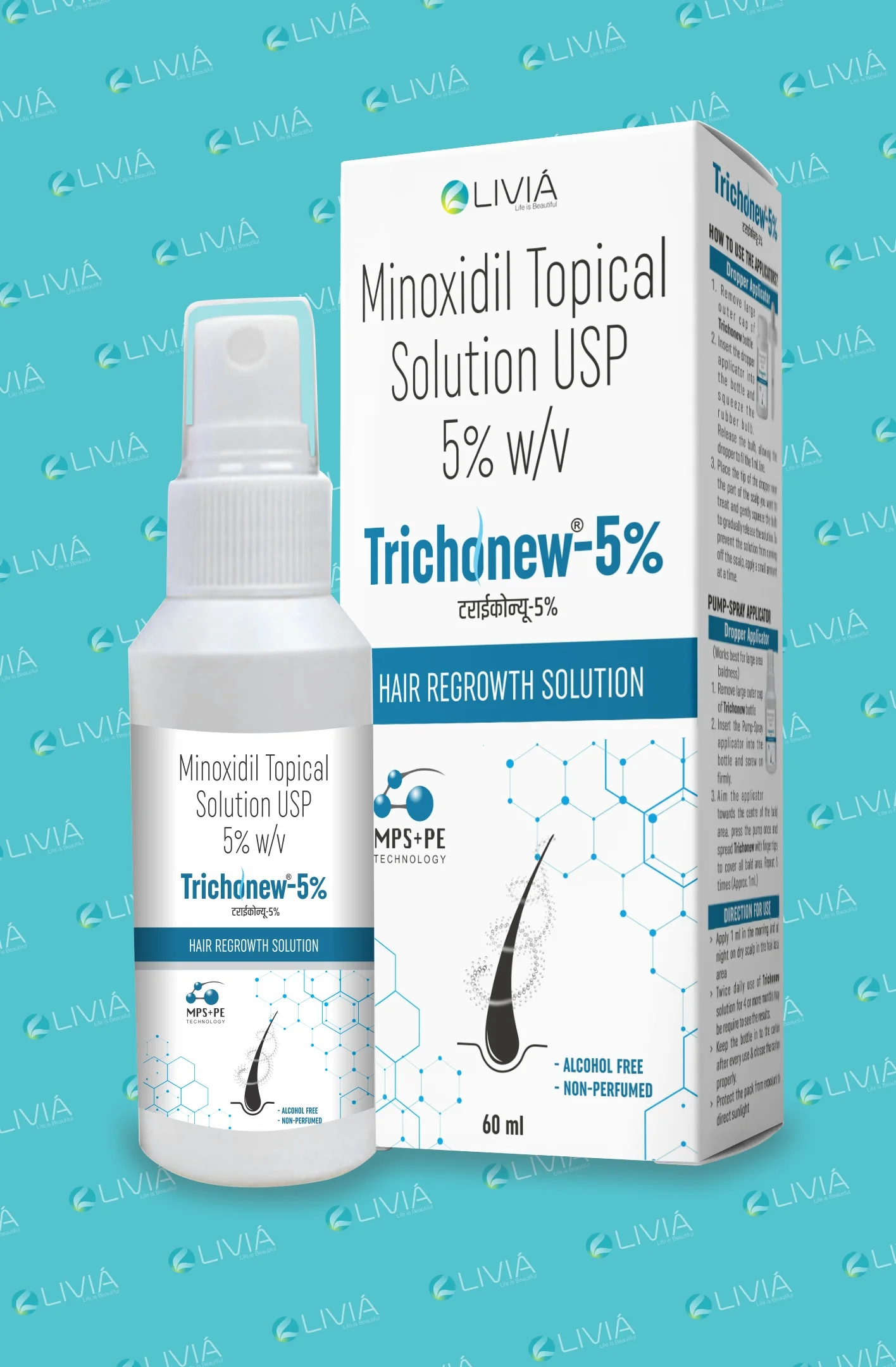 Trichonew 5% Solution 60ml