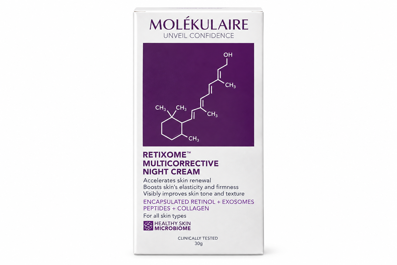 Molekulaire Retixome Multicorrective Night Cream